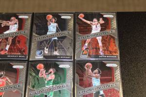 lot 37 image: 2020-21 Prizm Dominance Complete Insert Set  25 Card Complete Insert Set