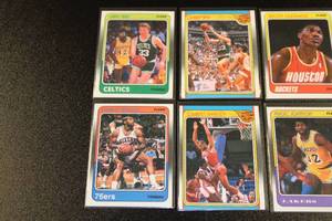 lot 43 image: 1988-89 Topps Superstar Base & Insert Lot  8 Different Cards