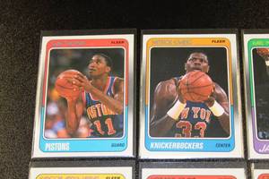 lot 44 image: 1988-89 Topps Superstar Lot  6 Different Cards