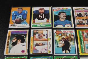lot 48 image: Vintage Football Card Star Lot  20 Card Lot