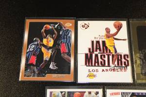 lot 49 image: Kobe Bryant Basketball Card Lot  7 Different Cards