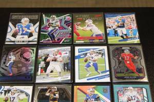lot 70 image: Josh Allen Football Card Lot  20 Different Cards