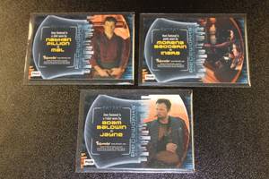 lot 73 image: Inkworks Firefly Pieceworks Relic Lot  3 Different Relic Cards