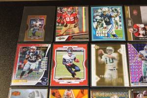 lot 86 image: Football Card Serial Numbered Semistars & Star Lot  20 Different Cards