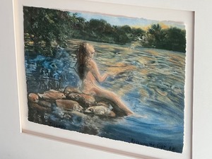 lot 35 image: Framed Art by Joan Solomon