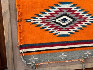 lot 30 image: Framed Navajo Textile Piece