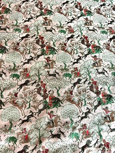 lot 18 image: Two Pieces of Vintage Fabric Remnants