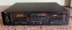 lot 20 image: Yamaha Double Cassette Player  KX W302U