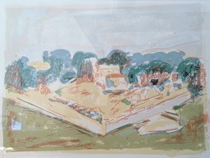 lot 55 image: Framed Artist Proof by Liliane Klapisch