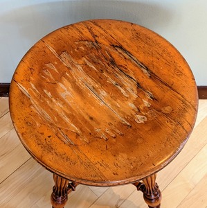 lot 59 image: Claw Foot Piano Stool