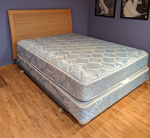 lot 73 image: Woven Queen Headboard