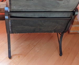 lot 68 image: Metal Log Holder