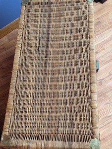 lot 129 image: Wicker Storage Basket