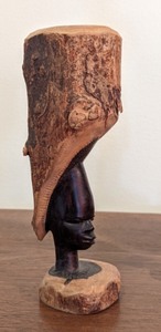 lot 151 image: Carved African Figurines