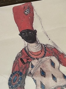 lot 244 image: Vintage Poster The Diaghilev Ballet in England