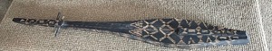 lot 238 image: Decorative Wooden Instrument