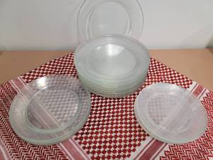 lot 225 image: Lovely Dish Collection plus Patterned Tablecloth