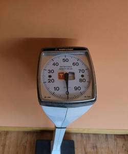 lot 247 image: Vintage Upright Scale by Health O Meter