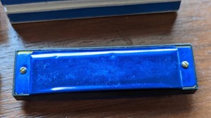 lot 158 image: Pair of Harmonicas