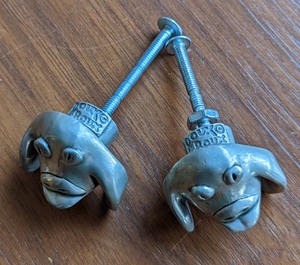 lot 161 image: Roux Roux Doggie Drawer Pulls