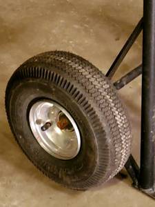 lot 168 image: Black Hand Truck  2 Wheeler