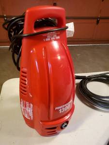 lot 170 image: Electric 1300 psi Powerwasher