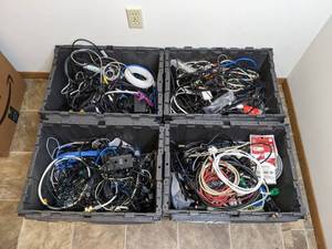 lot 103 image: ALL the Spare Cords
