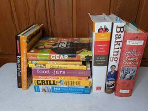 lot 117 image: Collection of (12) Cookbooks