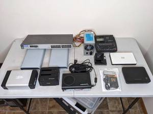 lot 150 image: Lot of External Drives and More
