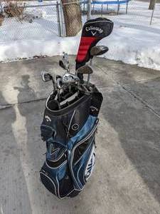 lot 122 image: Callaway Golf Clubs & Bag and Ping Putter