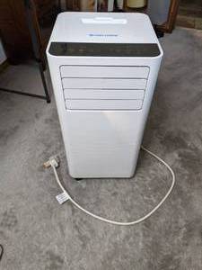 lot 206 image: Cool Living Ashrae 115-Volt Portable Air Conditioner with Remote