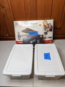 lot 193 image: TV Wall mount, Diamond ATI TV wonder, Parts and More