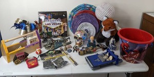 lot 234 image: Mixed Lot of Toys, Figurines, Chinese Lanterns, Vikings Memorabilia and More