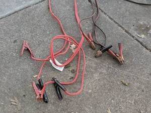 lot 320 image: Lot of 2 Sets of Jumper Cables