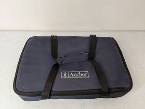 lot 272 image: Anchor Hocking 3-pc. Glass Dish & Tote Set