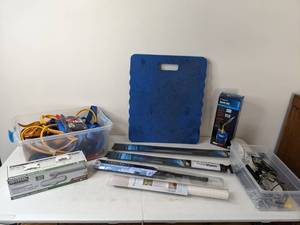 lot 278 image: Propane torch kit, Husky Ratchet Tie-Down and More