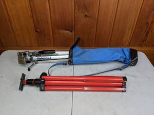lot 346 image: Collection of (2) Camera Tripods
