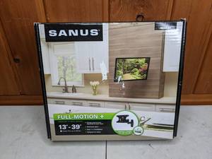 lot 308 image: Sanus Full Motion Premium TV Wall Mount