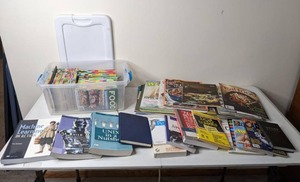 lot 280 image: Lot of Books, Everyday food, Magazines and More