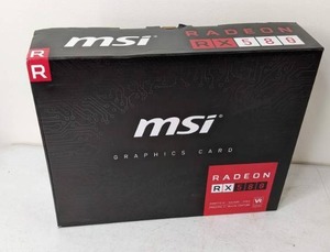 lot 287 image: MSI Radeon RX 580 Graphics Card