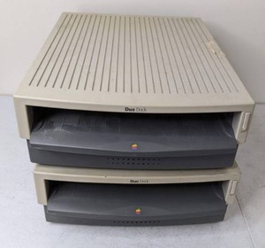 lot 363 image: Pair of Vintage Apple DuoDocs