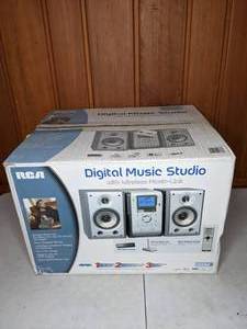lot 357 image: RCA Digital Music Studio with Wireless Music Link, New in Box