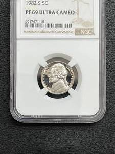 lot 19 image: 1982-S Ultra Cameo Proof NGC69