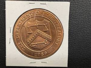 lot 47 image: Department of the Treasury Denver Mint Token