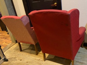 Red High Back Chairs