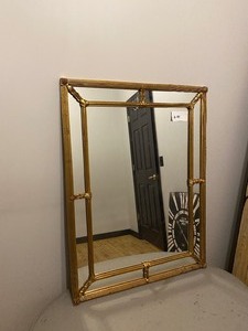 Large Gold Mirror