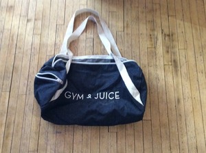 Gym Bag, Gym Juice, Black