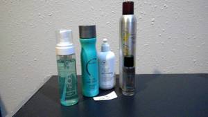 Shampoo, Conditioner, Oil