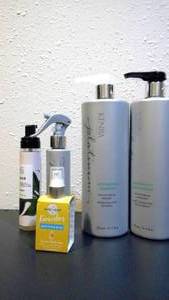 Kenra Shampoo & Conditioner, Texture spray, AG Cloud, Toning drops