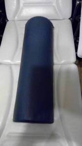 Half circle knee support for massage